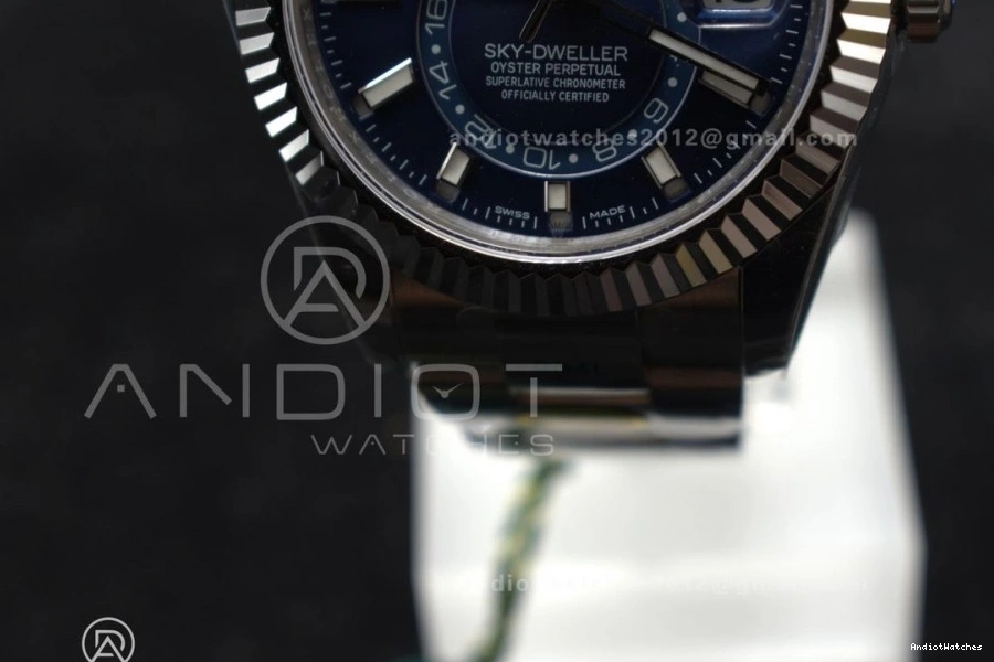Edition Blue 904L on 326934 Best Colorful Dial Sky-Dweller 1091 ZF SS A 1:1 Bracelet SS 0729